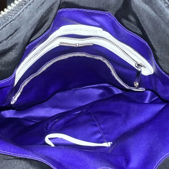 Henri Bendel Jetsetter Backpack - Black and Silver - Small - Picture 12 of 16